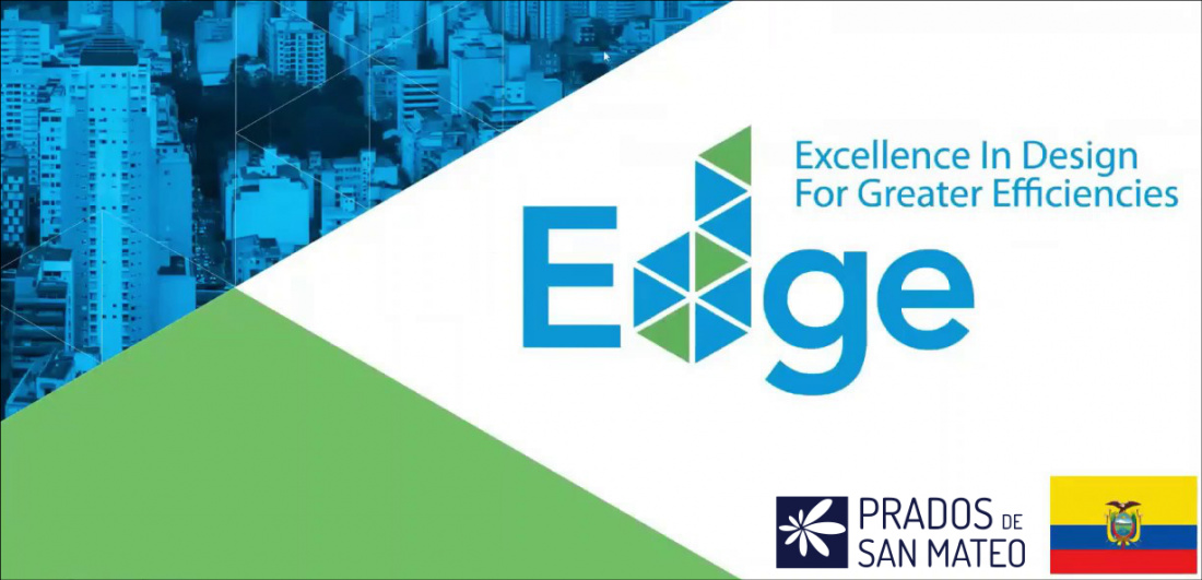 Certificado EDGE de la sostenibilidad para el proyecto Prados de San Mateo