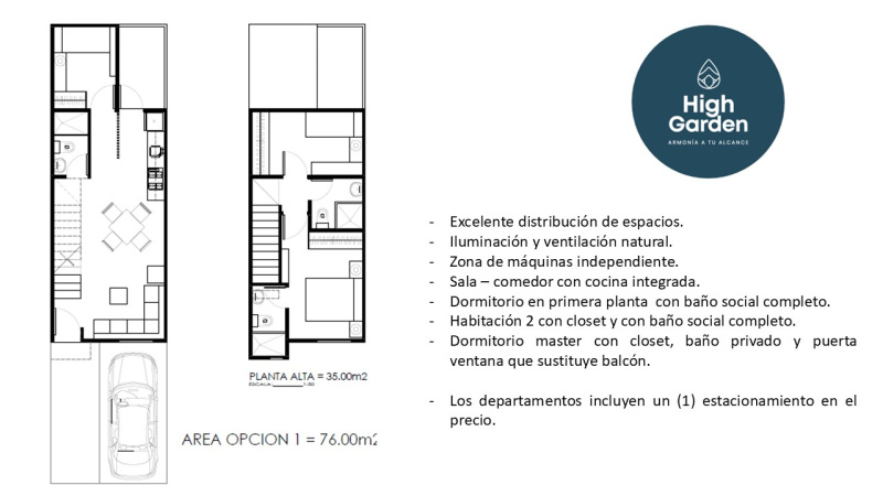 ¡Encuentra tu casa Propia de 2 plantas en Tababela! , Casa tipo 76 m2
